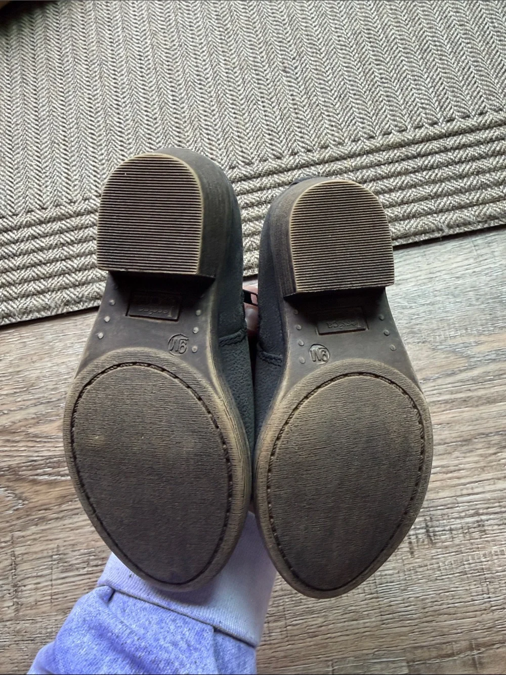 Kids Dark Gray Side-Zip Chelsea Boots